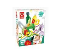 Hape Salad Set With Ingredients Green Kids