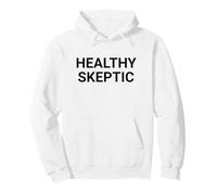 Healthy Skeptic Bold Minimalist Critical Thinking Pullover Hoodie