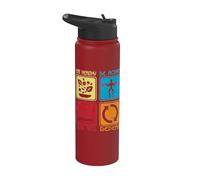 Healthy Sleep Well be Active Repeat Athletes Stainless Steel Insulated Water Bottle