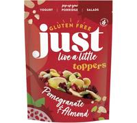 Healthy Snacks & Mixes Bundle - Dried Pineapple, Mango, Pears, Chocolate Nut Mixes, Salt & Vinegar Nuts, Granola & Toppers - No Added Sugar, High Fibre (JUST Pomegranate Almond Nut Mix 1KG)