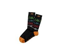 Healthy Socks Hemodynamics Instability Medical Print Crew Socks - Vital Signs & ECG Design, Doctor & Nurse Gift, Healthcare Worker & Medical Student Present, Comfortable Socks - Size 41-46