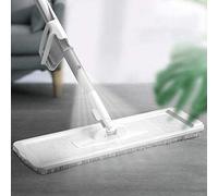 Healthy Spray Floor Mop 360 ° Rotation 250ml Refillable Spray Bottle & Removable and Washable Microfiber Cleaning 1x Free Pad, Durable, Adjustable Mop Handle Lightweight & Controllable Handgrip