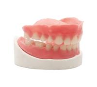 Healthyare Denture Do it Yourself Full Set of Top and Bottom Fake Teeth for Improve Smile