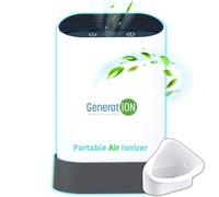 HealthyLine Generation 50 Negative Ion Generator - Small Personal Air Ionizer with Highest (50 million negative ions/cc) Output - Ozone Free, Filterless Mobile Travel - Rechargeable