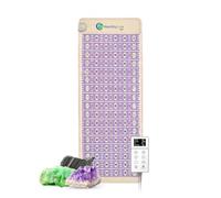 HealthyLine PEMF Infrared Amethyst Mat - Photon Red Light Therapy 74in x 28in (Firm) InfraMat Hot Stone Therapy - Promotes Blood Circulation and Accelerates Recovery