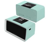 Healvaluefit Simple Music Player for Elderly - Easy-to-Use Music Player with 32GB TF Card, Large Button MP3 Player for Seniors, Dementia, Visually Impaired, and Alzheimer's Patients (Blue)