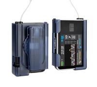 Healvaluefit Swivel Insulin Pump Case Clip for Tandem t:Slim x2 / t:Slim G4, Rotating Pump Holder for Tslim X2 as Pump Accessories - Easy to Wear (Blue)