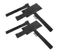 Healvian 1 Pair Adjustable Nylon and Polyester Bike Foot Support Straps for Stationary and Exercise Bikes, Secure Footing Versatile Rehab Aid for Rehabilitation and Leg Training