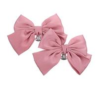Healvian 1 Pair Bowknot Shoe Clips for Pumps Elegant Bridal Shoe Buckles Accessories for Weddings Anniversaries and Special Occasions Easy to Install Korean