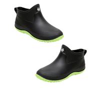 Healvian 1 Pair Labor Boots Slip Resistant Rain Shoes for Outdoor Work Lightweight and Durable Non Slip Sole for Camping Hiking Fishing and More