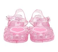 Healvian 1 Pair Lovely Beach Sandals Cute Cartoon Design Soft Comfortable Fit Non Slip Sole for Summer Play for Indoor and Outdoor Use Red