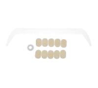 Healvian 1 Set Acrylic Eyebrow Ruler: Transparent Eyebrow Tool - Brow Measurement Balance Guide For Home Makeup Salon Styling