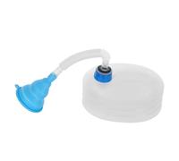 Healvian 1 Set Portable Urinal Travel: Reusable Plastic Bedpan Bottle - Leakproof Potty with Flexible Hose and Funnel - Ideal for Emergency Outdoor Use Unisex