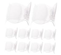 Healvian 10 Pack Hot Roller Clips Sturdy Abs Material Heat Insulation Safe Efficient Hair Treatment