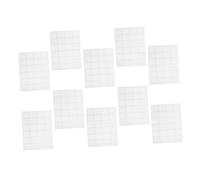 Healvian 10 Sheets Reusable Freezer Packs for Shipping Food Self Absorbing Ice for Coolers and Outdoor Activities Instant Activation Extended Freshness White Design for Easy Inspection