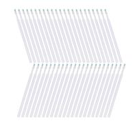 Healvian 100 Pieces Universal Black Ink Pen Refills Gel Neutral Pen Refills for Office and School Writing Stationery