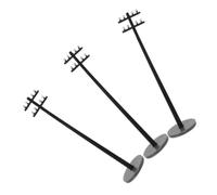 Healvian 100 Scale Plastic Telegraph Poles for Train Scenery DIY Micro Landscape Building Accessories Set