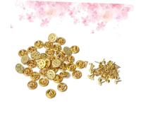 Healvian 100 Sets Brooch Clasp Pin Backs with Butterfly Clutch and Long Needle Metal Lapel Pins DIY Jewelry Accessories Replacement for Badges Tie Tacks Name Tags Crafting