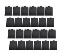 Healvian 100Pcs Black Kraft Paper CD Dvd Sleeves Envelopes, Cardboard Disc Storage Holders for CD File Packaging and Protective Wrapping