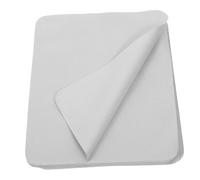 Healvian 100pcs Double-Sided Microfiber Lens Cloths for Glasses Phones Laptops Tablets Cameras Soft Microfibre for Cleaning Oil and Fingerprint Removal Light Gray