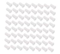Healvian 100Pcs Eyelash Glue Bottle Anti Clog Needles Precision Bottle Tips for Lash Extension Essential Eyelash Application Tools