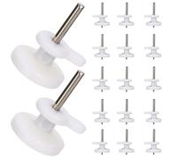 Healvian 100pcs Mini Wall Mount Hook for Picture Frames and Paintings Invisible Abs Non-Mark Nail for Wall Hanging and Easy to Pin for Every Corner of Your Home