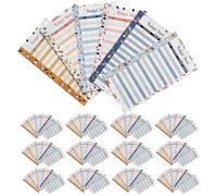 Healvian 100Pcs Practical Budget Cards with Punch Holes, Everyday Money Planner Sheets for Household and Office, Budget Planner Inserts for Expense Tracking and Consumption Random Color