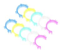 Healvian 100pcs Sewing Bobbin Clip Plastic Bobbin Clamp Thread Holder Prevents Thread Tail Unwinding for Sewing and Knitting