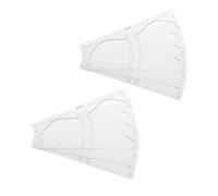 Healvian 100pcs Tattoo Eyebrow Ruler Eyebrow Mapping Kit Brow Tool Shaping Brow Measuring Tool Transparent Pvc