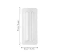 Healvian 10pcs Clear PVC Lip Balm Pouches Money Holders DIY Transparent Cash Card Holders for Banknotes and Crafts Portable Lightweight