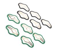 Healvian 10pcs Cloud Shaped Hairpins Cute Snap Prong Clips Hair Accessories for Women Girls School Age Boys and Girls Styling