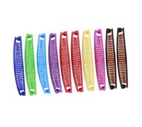 Healvian 10pcs Colorful Hairpins Hair Comb and Creative Hair Clips Ponytail Holder for Girls Accessories for Women for Messy Bun and Clips