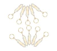 Healvian 10pcs Crystal Hair Braid Rings Lightweight Wire Loop Hair Jewelry for Women Men DIY African Dreadlock Styling Accessories for Wedding Parties Outdoor