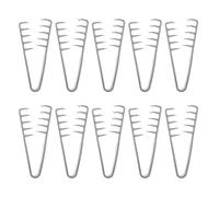 Healvian 10pcs Fluffy Textured Comb Volume Hair Comb Wide-tooth Styling for Women and Men Hair Root Lifting Tool for Bangs Shadow Perm Styling