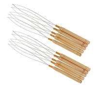 Healvian 10pcs Hair Extension Tool Wig Crochet Hooks Loop Needle Threader for Synthetic Real Hair