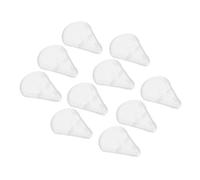 Healvian 10pcs Makeup Brush Protector Cover Set Fan Shape Makeup Protective Lid Suitable for Cosmetic Brushes Storage and Travel