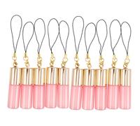 Healvian 10pcs Pearl Glass Perfume Bottle Small Roller Bottles for Oils Travel Leakproof for Diy Scents