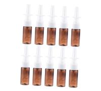 Healvian 10pcs Refillable Spray Bottles Portable Fine Mist Atomizer for Nose Care Travel Friendly Design with Interchangeable Spray Heads Precision Control for Saline Liquid Applications