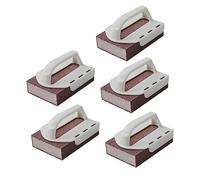 Healvian 10pcs Sanding Sponge Pan Sanding Block for Kitchen Cleaning Emery Sponge Wipe Pot Wiping Descaling for Kitchen Cleaning Products and Scourers Random Color