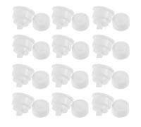 Healvian 10pcs Silicone Toothpaste Dispenser Replacement Pumps, Universal Leakproof Tube Squeezer for Bathroom, Touchless Automatic Toothpaste Pump Accessories