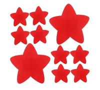 Healvian 10pcs Star-Shaped Adhesive Bandages and Scrapes Breathable Fun Bandages for Portable Colorful Plasters for Outdoor School and Home Wound Care