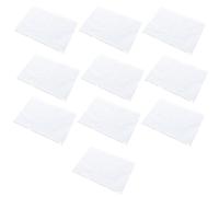 Healvian 10pcs Thick A5 A6 B5 PVC Binder Zipper Pocket Multi-Functional Loose-Leaf Storage Bags for Cards, Bills, and Ticket Holders, Suitable for Notebook Organizing