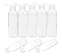 Healvian 10pcs Travel Toiletries Bottles Refillable Squeezy Plastic Containers for Shampoo Lotion More Lightweight Leakproof for Travel Outdoor Adventures