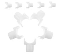 Healvian 10pcs Wheelchair Rail Support Guides Abs Replacement Parts for Drive Wheelchair Seat Stability and Comfort Easy Installation Transport Chair Accessories