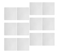 Healvian 12 Sheets Qualitative Filter Papers Set 30x30cm Medium Slow Fast Absorption Laboratory Filter Paper for Scientific Experiments and Lab Use