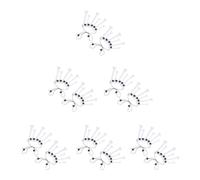 Healvian 12pcs Halloween Plastic Bone Necklace Choker Creative Skeleton Pendant Chains for Costume Party Decoration Unique Gift for Halloween and Indian Theme
