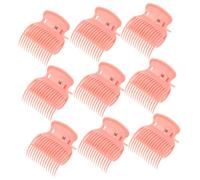 Healvian 12pcs Hot Curler Clip Replacement Hair Curler Claw Clips Made of Sturdy Plastic with Quick Heating Feature for Home and Professional Salon Use