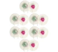 Healvian 12pcs Kerosene Lamp Mantles Replacement with Cotton Mesh Dual-Ended Wick for Gas and Camping Lanterns, Suitable for Outdoor Hiking and Home Use