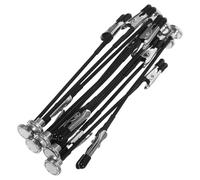 Healvian 12pcs Magnetic Bendable Alligator Clips with Soft, Heavy Duty Stainless Steel Mini Clamps for Model Painting, Price Tags, and Display Stand on Desk