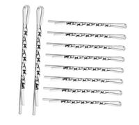 Healvian 12pcs Metal Hair Clips Bobby Hair Barrettes for Women Girls Curly Bun Clips for Thick Fashion
